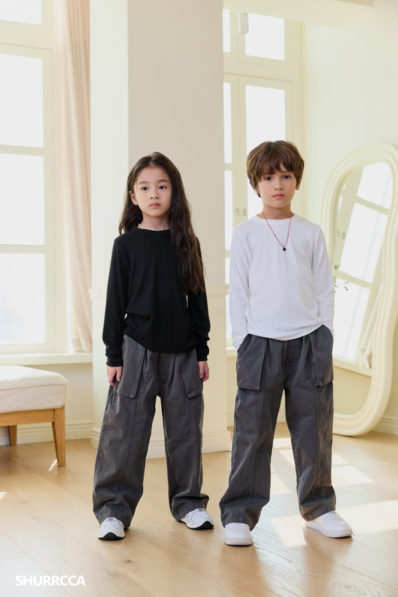 Shurrcca - Korean Children Fashion - #childofig - Mono Tee - 4