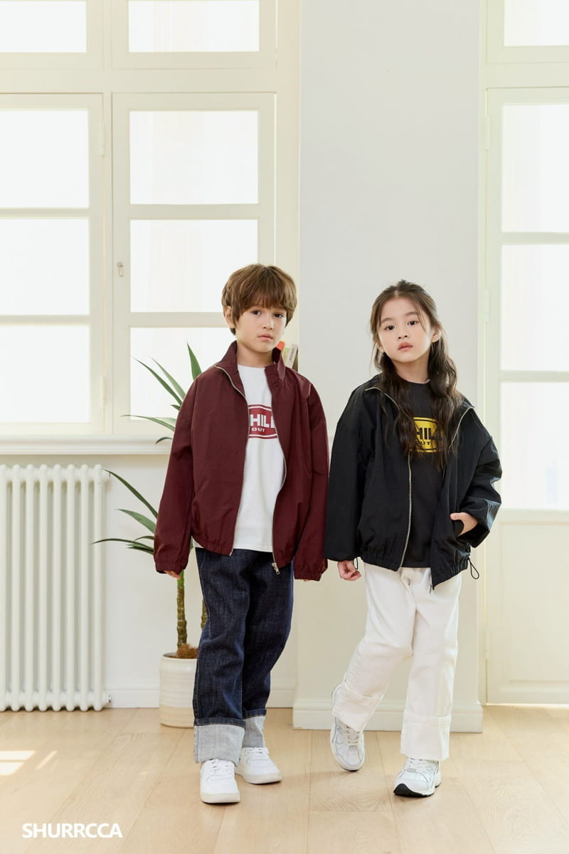 Shurrcca - Korean Children Fashion - #kidsshorts - Nylon Jacket