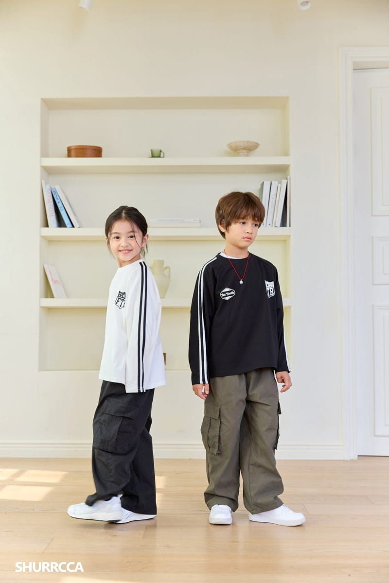 Shurrcca - Korean Children Fashion - #littlefashionista - Track Tee - 7