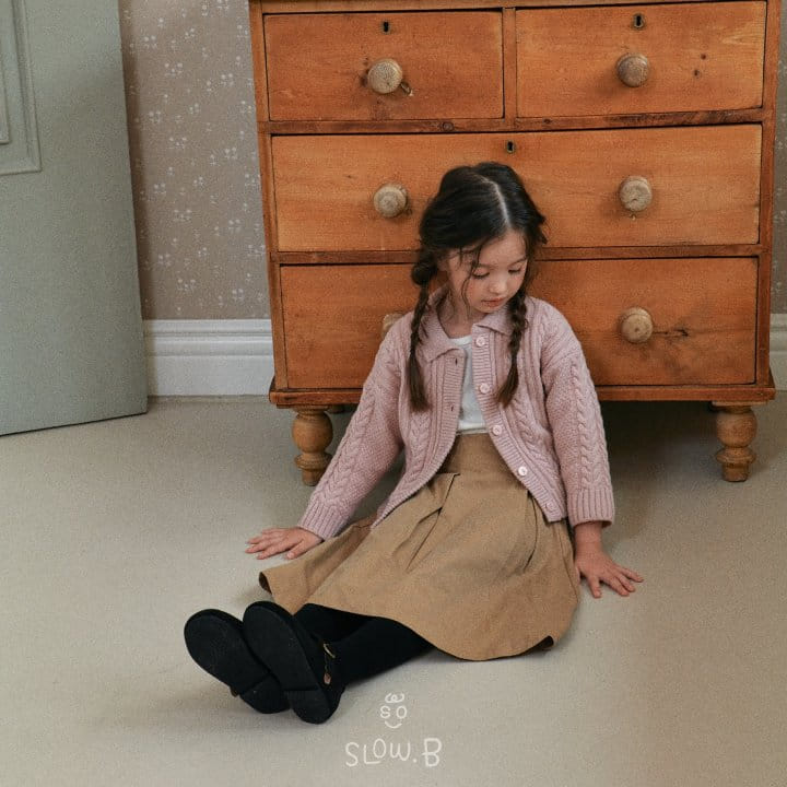 Slow B - Korean Children Fashion - #childofig - Pintuck Skirt - 3