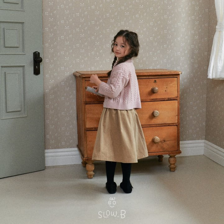 Slow B - Korean Children Fashion - #discoveringself - Pintuck Skirt - 6