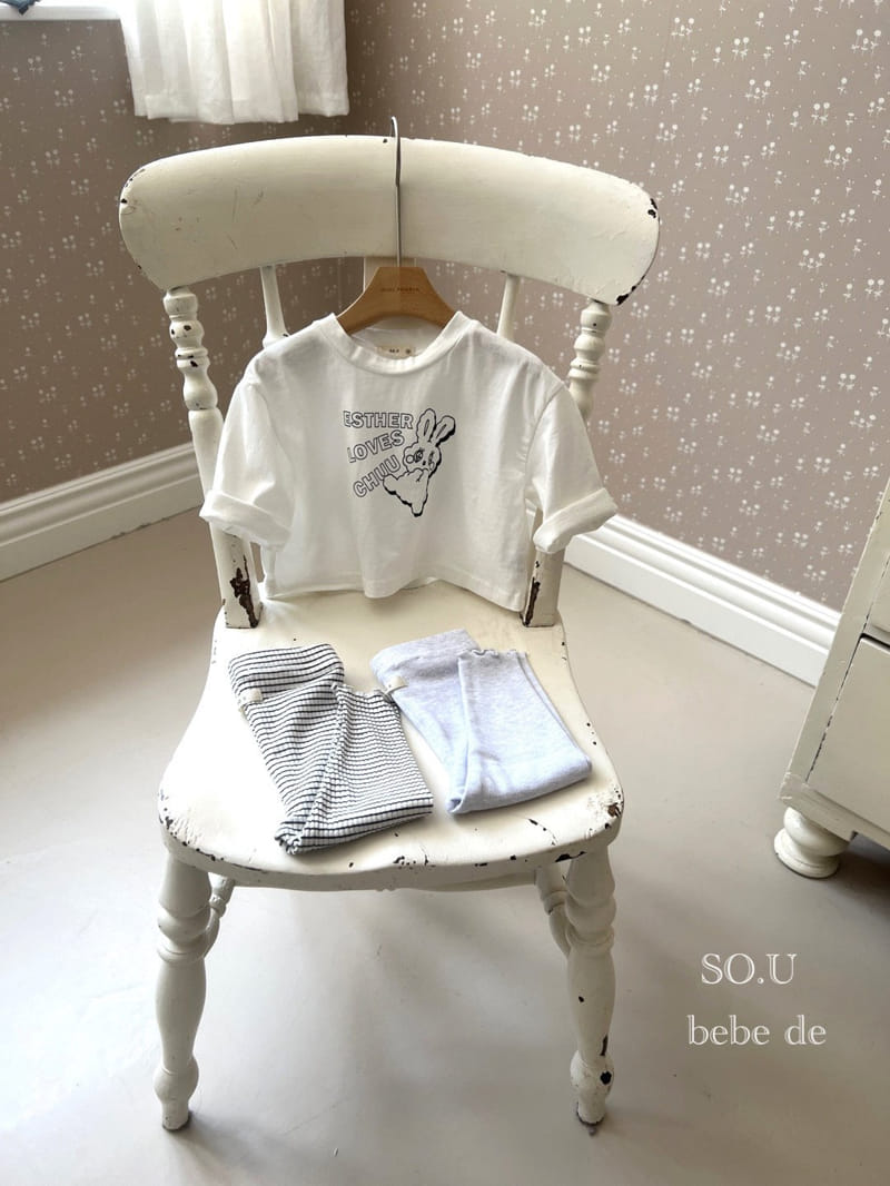 So U - Korean Baby Fashion - #babyboutique - Rabbit Tee - 8