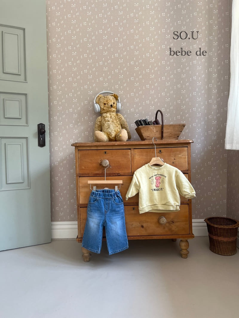 So U - Korean Baby Fashion - #babyboutiqueclothing - 54 Bear Sweatshirt - 7