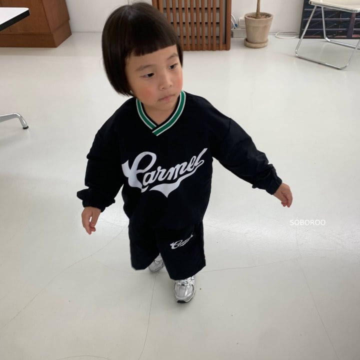 Soboroo - Korean Children Fashion - #childofig - Camel Woven Sweatshirt - 10