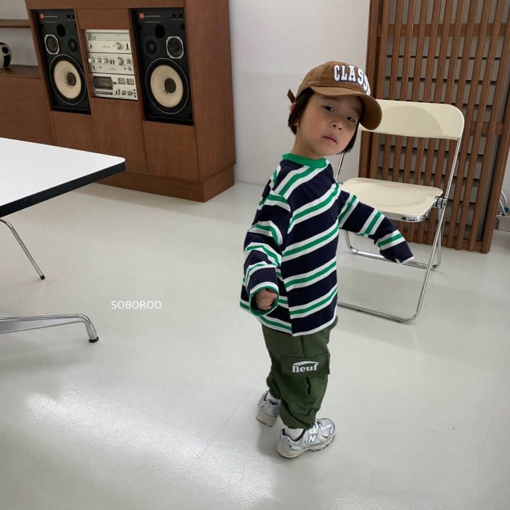 Soboroo - Korean Children Fashion - #kidzfashiontrend - Mus Stripes Tee - 12