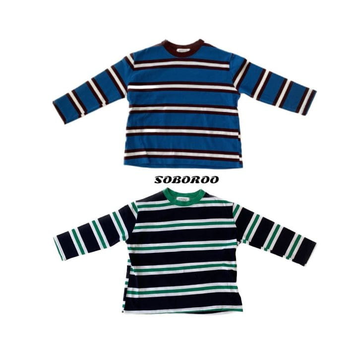 Soboroo - Korean Children Fashion - #magicofchildhood - Mus Stripes Tee