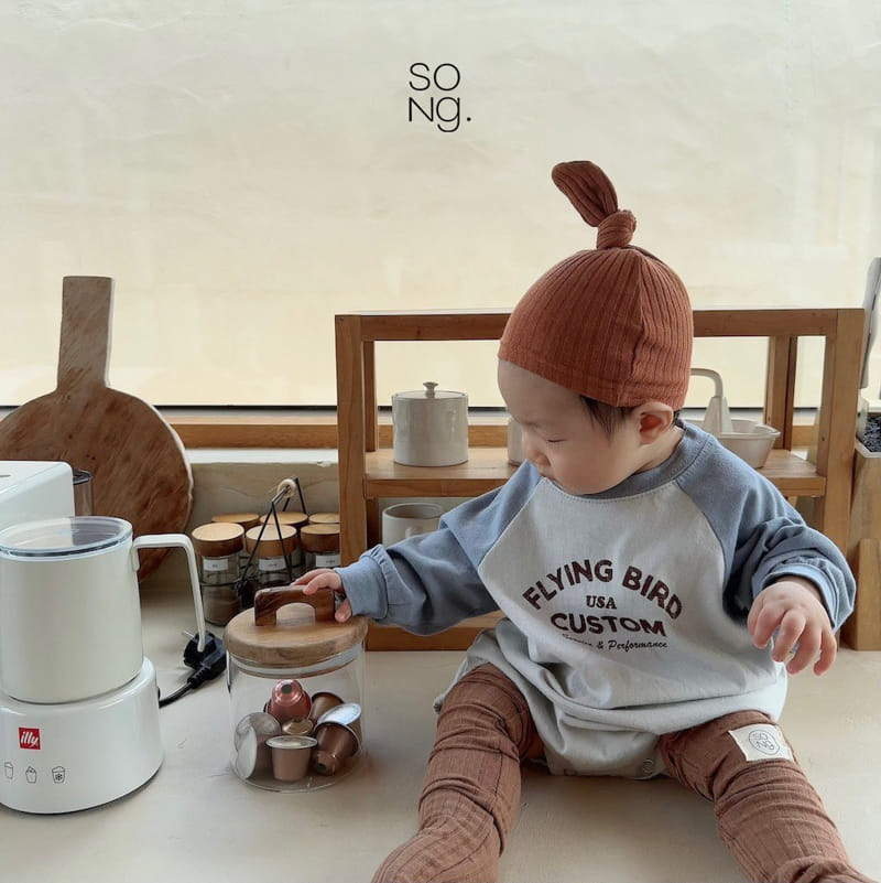 Song - Korean Baby Fashion - #onlinebabyshop - Raglan Bodysuirt - 12