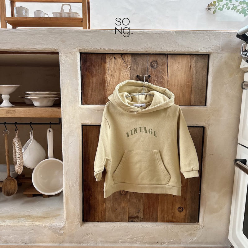 Song - Korean Children Fashion - #discoveringself - Vintage Hoody - 3