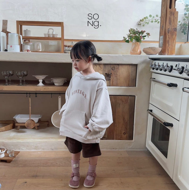 Song - Korean Children Fashion - #discoveringself - Vintage Hoody - 4