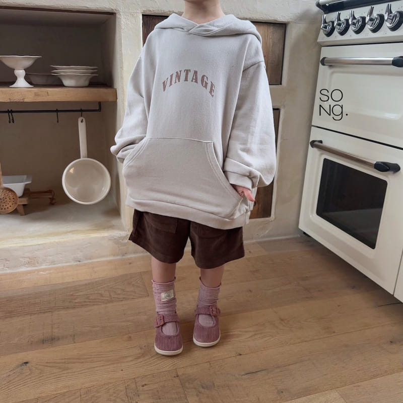 Song - Korean Children Fashion - #kidsshorts - Vintage Hoody - 5