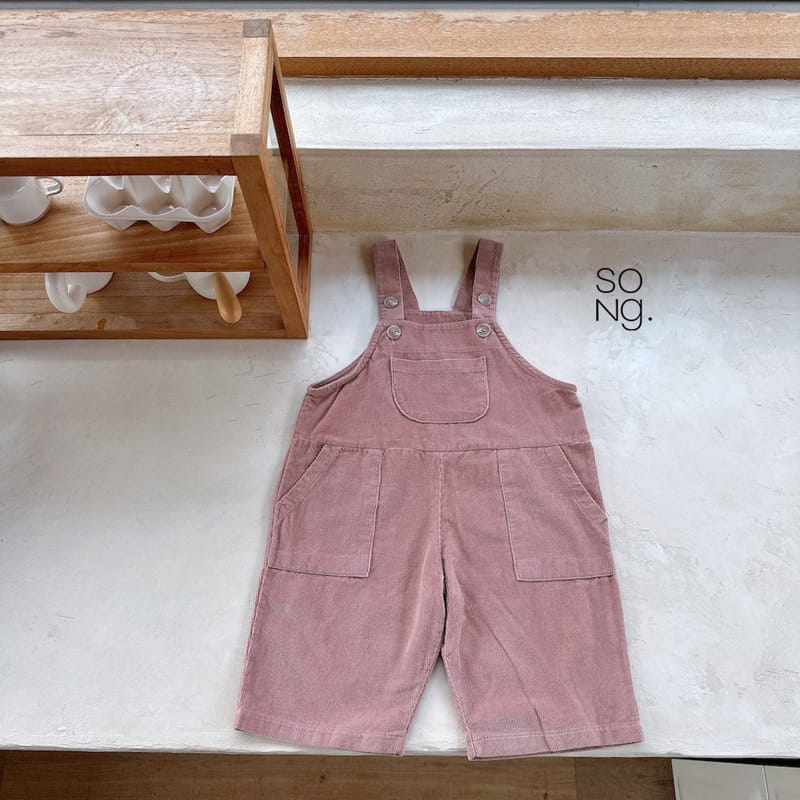 Song - Korean Children Fashion - #kidzfashiontrend - Yomi Dungarees Pants - 2