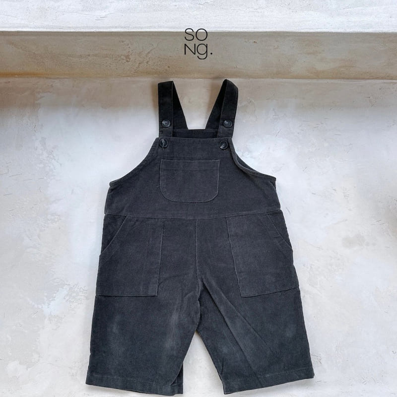 Song - Korean Children Fashion - #Kfashion4kids - Yomi Dungarees Pants - 4