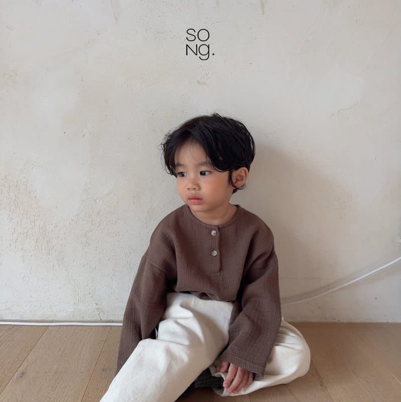 Song - Korean Children Fashion - #magicofchildhood - Round Shirt - 4