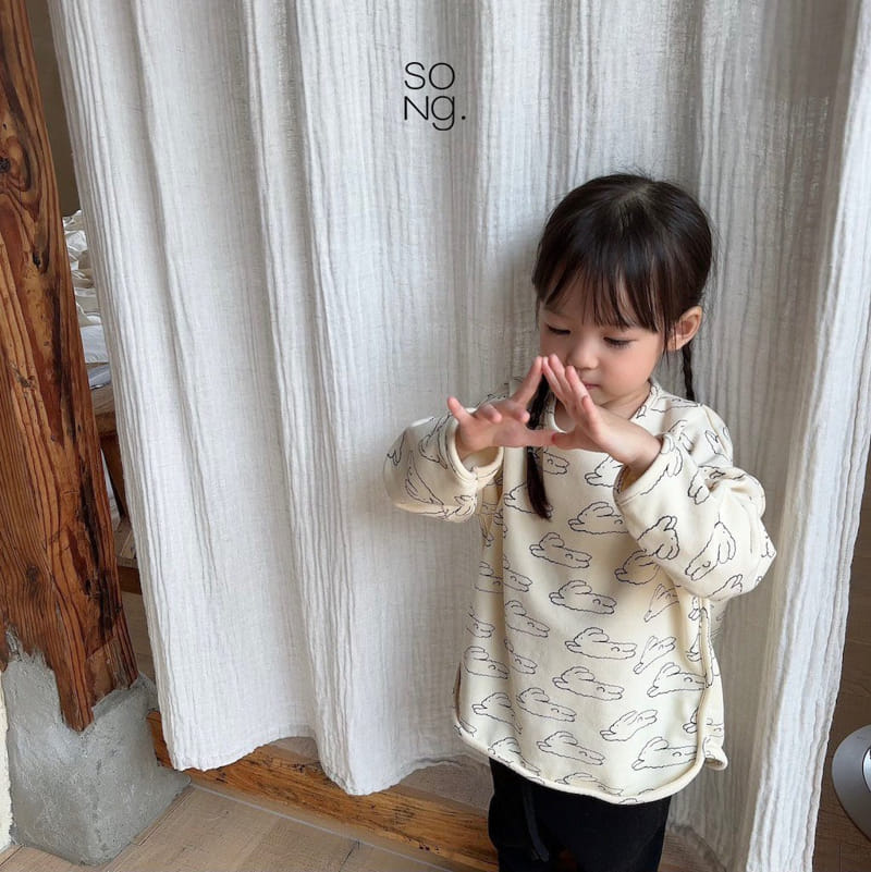 Song - Korean Children Fashion - #minifashionista - Rabbit Sweatshirt - 8