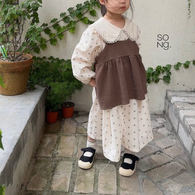 Song - Korean Children Fashion - #stylishchildhood - Libon Bustier - 7