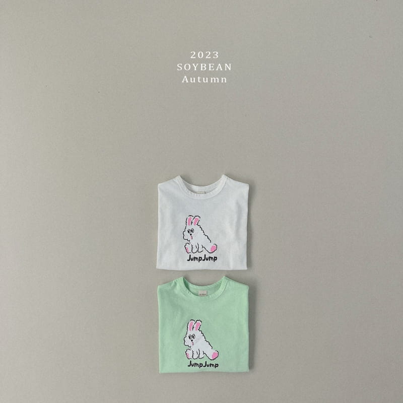 Soybean - Korean Children Fashion - #Kfashion4kids - Jump Rabbit Tee - 8