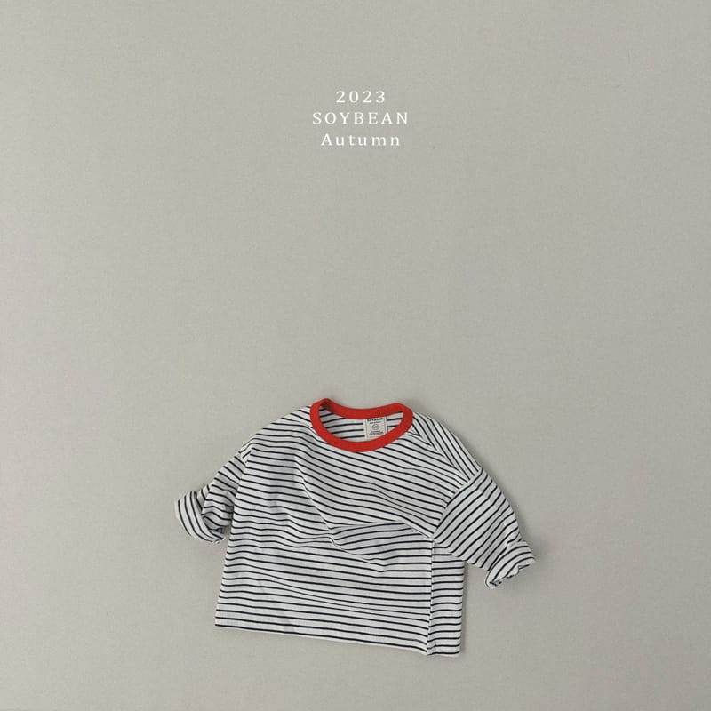 Soybean - Korean Children Fashion - #discoveringself - Color Stripes Tee - 7