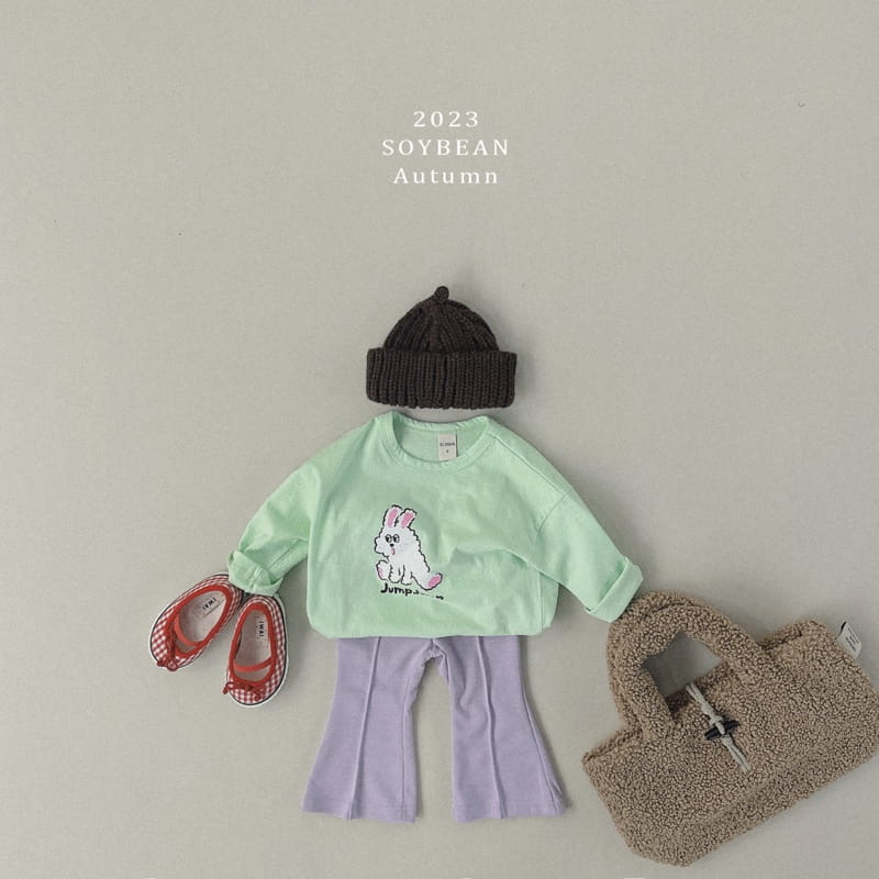 Soybean - Korean Children Fashion - #discoveringself - Jump Rabbit Tee - 3