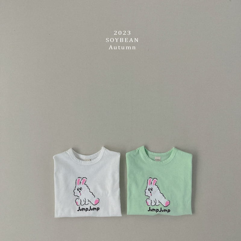 Soybean - Korean Children Fashion - #discoveringself - Jump Rabbit Tee - 4