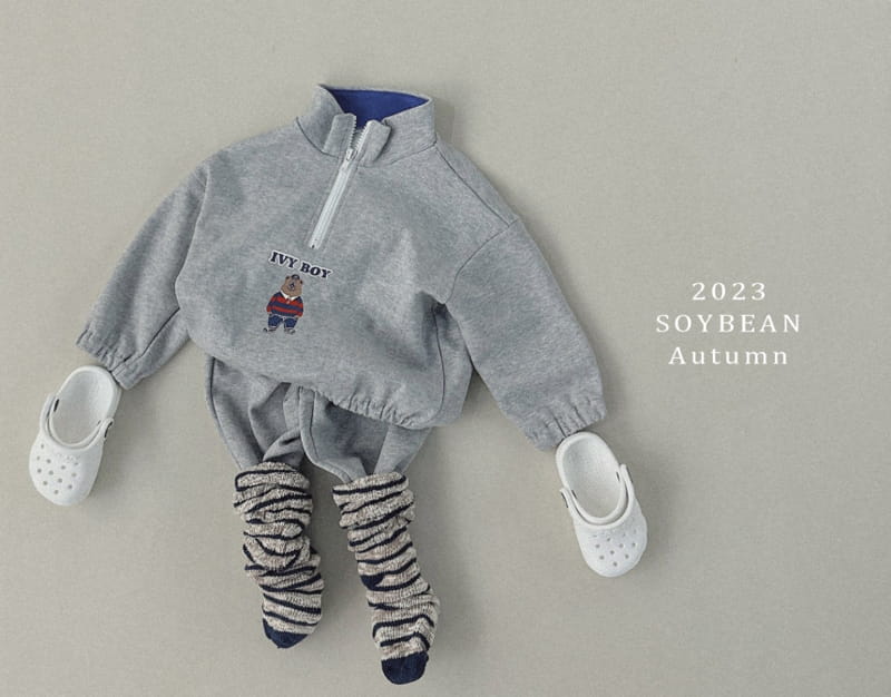 Soybean - Korean Children Fashion - #littlefashionista - Ivy Top Bottom Set - 9