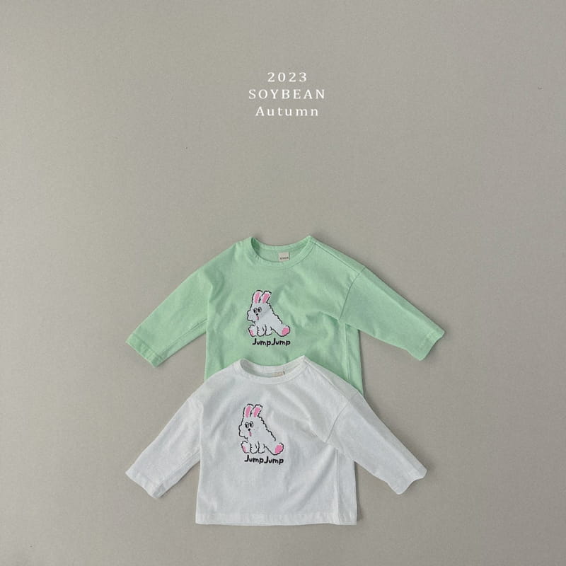 Soybean - Korean Children Fashion - #littlefashionista - Jump Rabbit Tee - 9