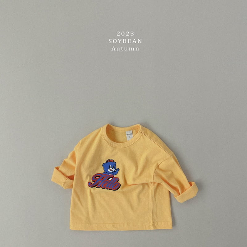 Soybean - Korean Children Fashion - #magicofchildhood - Hello Bear Tee - 7