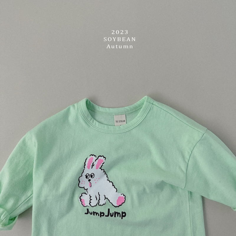 Soybean - Korean Children Fashion - #minifashionista - Jump Rabbit Tee - 11