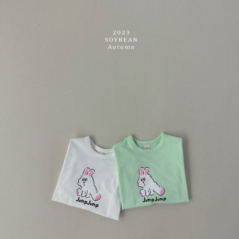 Soybean - Korean Children Fashion - #prettylittlegirls - Jump Rabbit Tee - 12