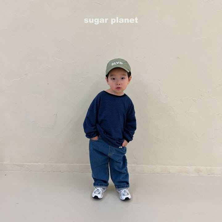 Sugar Planet - Korean Children Fashion - #childrensboutique - Denim Pants