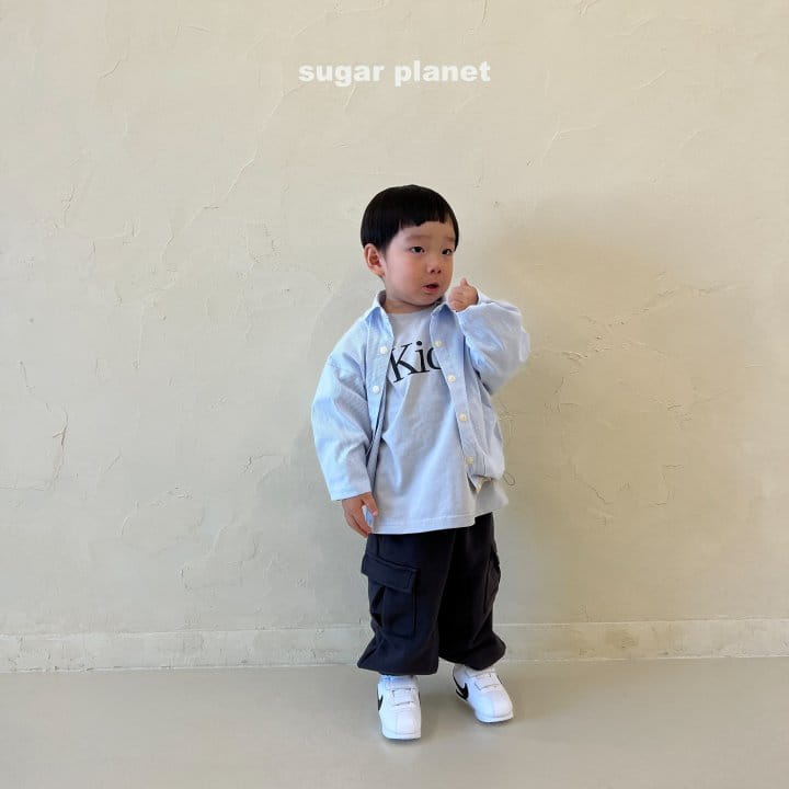 Sugar Planet - Korean Children Fashion - #childrensboutique - Over Mill Pants - 12