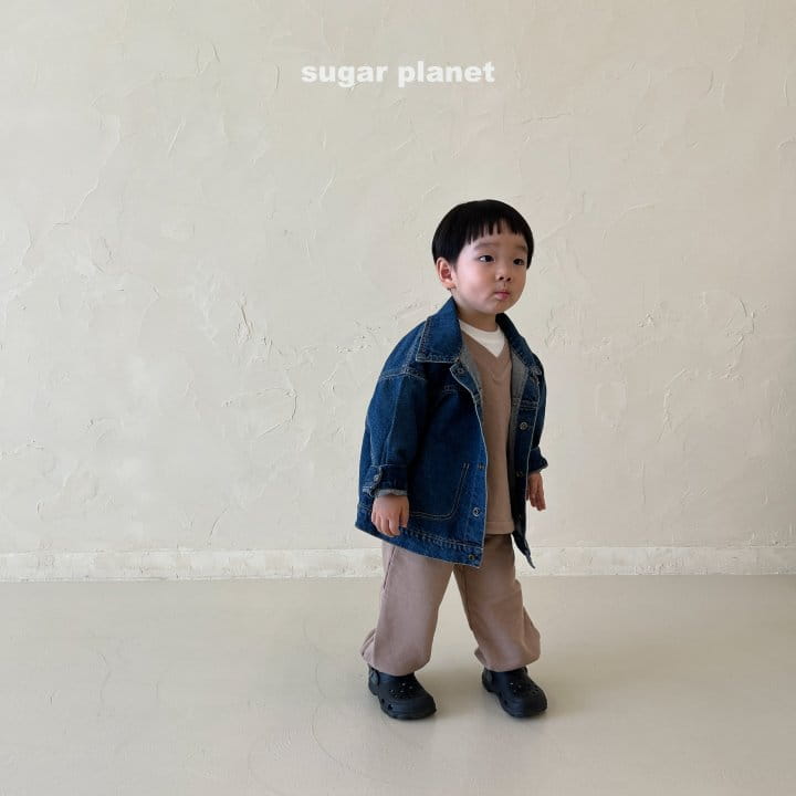 Sugar Planet - Korean Children Fashion - #designkidswear - Brick Jacket - 4