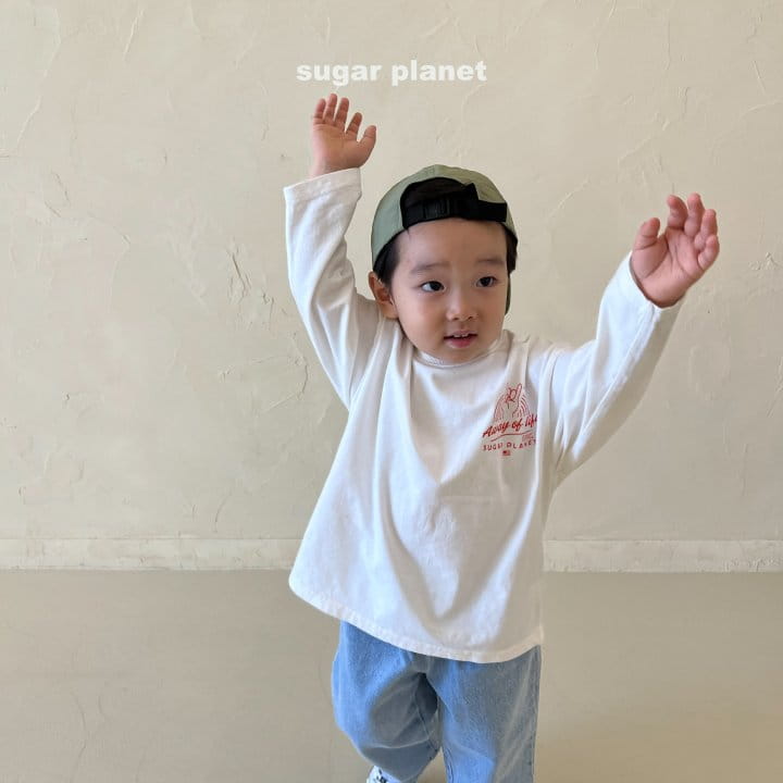 Sugar Planet - Korean Children Fashion - #kidsshorts - Icon Tee - 8