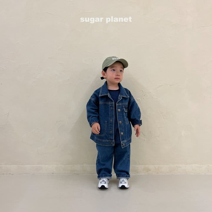 Sugar Planet - Korean Children Fashion - #kidzfashiontrend - Denim Pants - 7