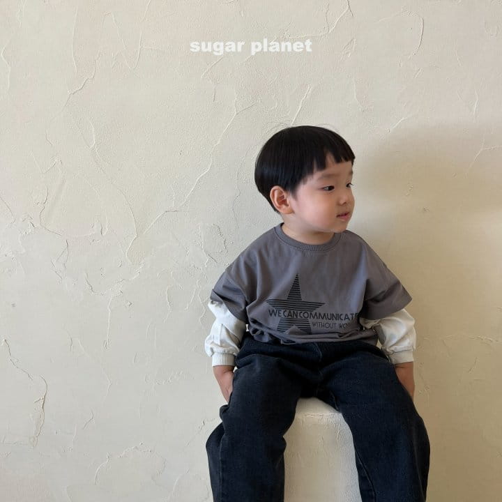 Sugar Planet - Korean Children Fashion - #magicofchildhood - Star Tee - 12