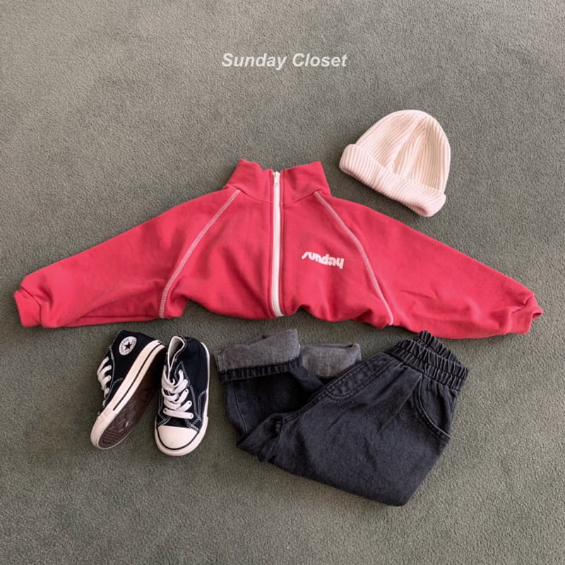 Sunday Closet - Korean Children Fashion - #Kfashion4kids - Sunday Pigment Zip-up - 9