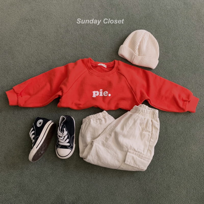 Sunday Closet - Korean Children Fashion - #childofig - Pie Sweatshirt - 10