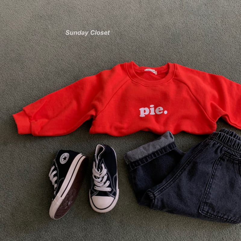 Sunday Closet - Korean Children Fashion - #childrensboutique - Pie Sweatshirt - 12