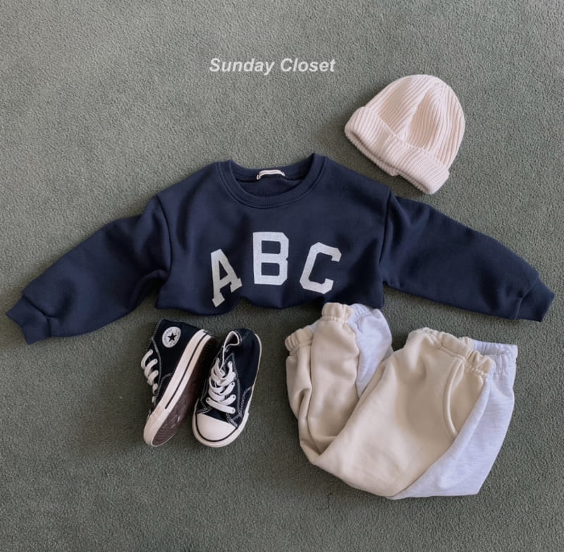 Sunday Closet - Korean Children Fashion - #designkidswear - ABC 7 Sweatshirt - 11