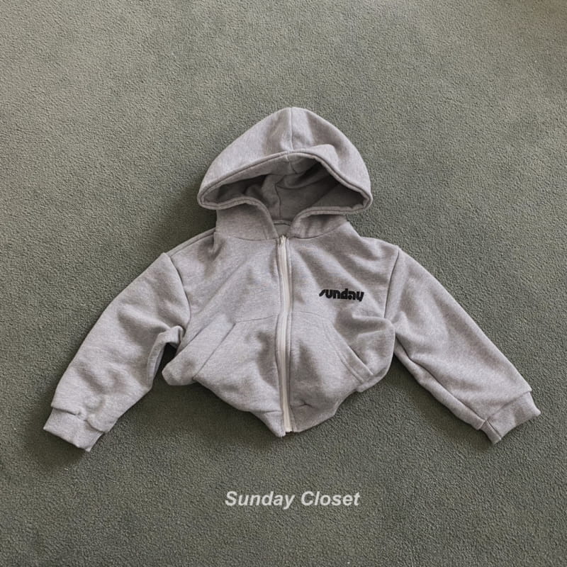 Sunday Closet - Korean Children Fashion - #designkidswear - Sunday Hoody ZP-up - 5