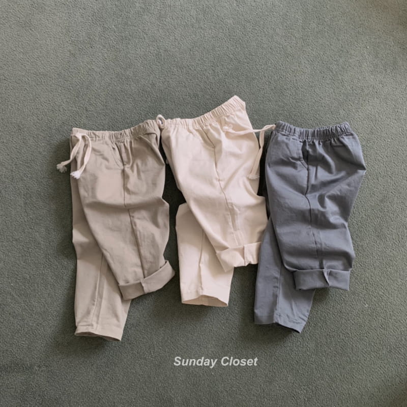 Sunday Closet - Korean Children Fashion - #designkidswear - Daily PAnts