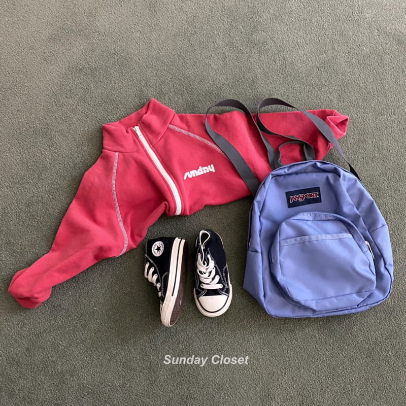 Sunday Closet - Korean Children Fashion - #fashionkids - Sunday Pigment Zip-up - 5