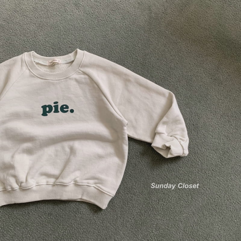 Sunday Closet - Korean Children Fashion - #kidsshorts - Pie Sweatshirt - 2