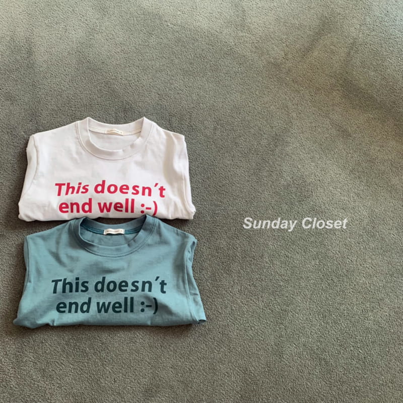 Sunday Closet - Korean Children Fashion - #littlefashionista - Well Tee