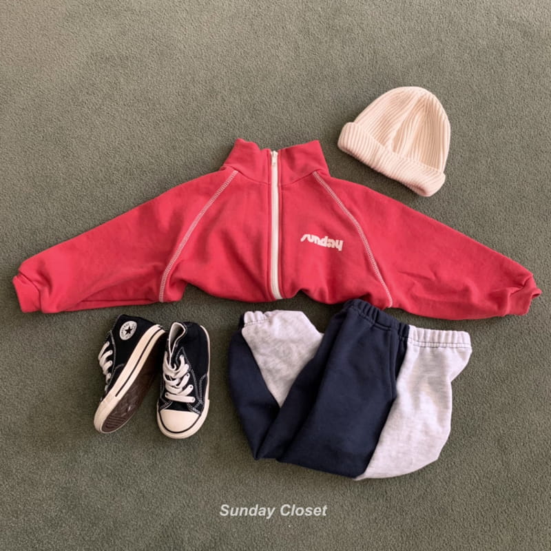 Sunday Closet - Korean Children Fashion - #littlefashionista - Sunday Pigment Zip-up - 10