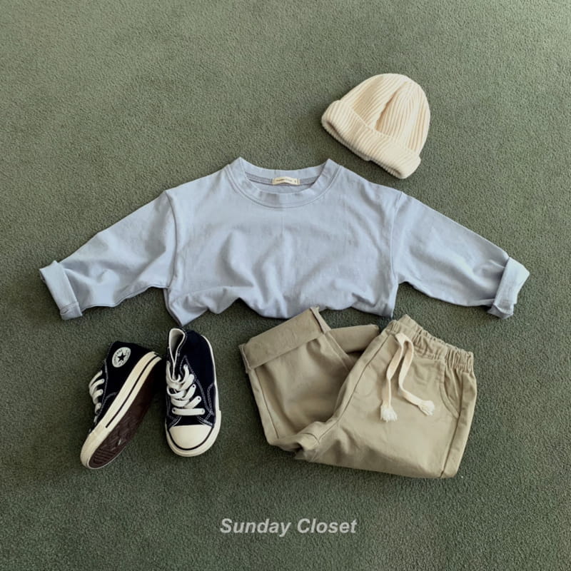 Sunday Closet - Korean Children Fashion - #littlefashionista - Latte Tee - 9