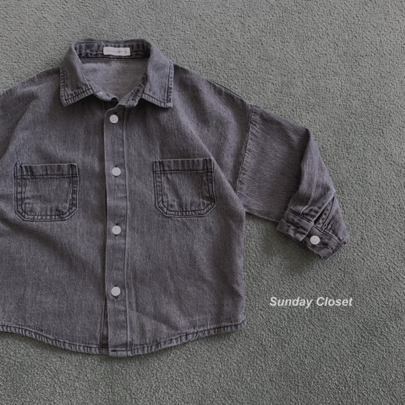 Sunday Closet - Korean Children Fashion - #magicofchildhood - Sundar Denim Shirt - 6