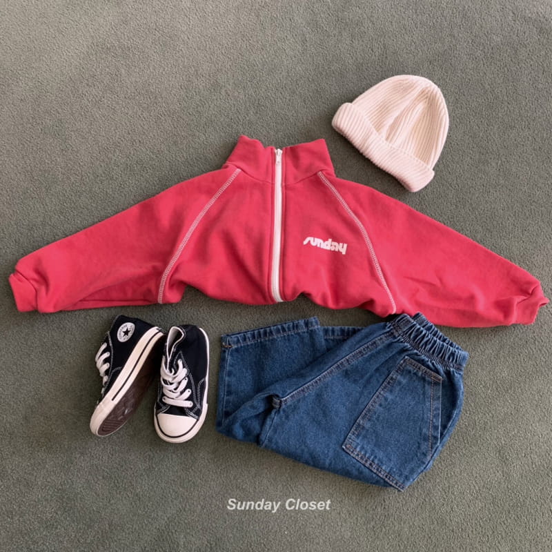 Sunday Closet - Korean Children Fashion - #magicofchildhood - Sunday Pigment Zip-up - 11