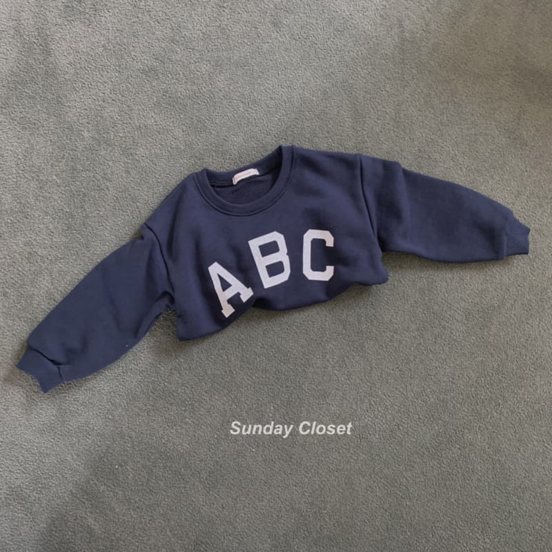 Sunday Closet - Korean Children Fashion - #magicofchildhood - ABC 7 Sweatshirt - 4