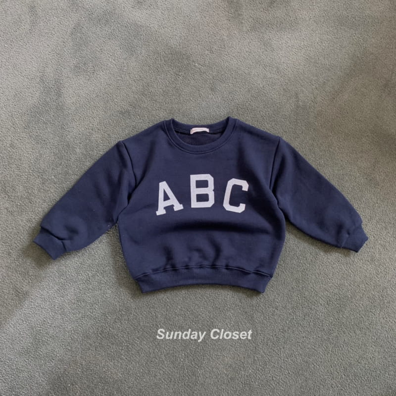 Sunday Closet - Korean Children Fashion - #todddlerfashion - ABC 7 Sweatshirt - 6