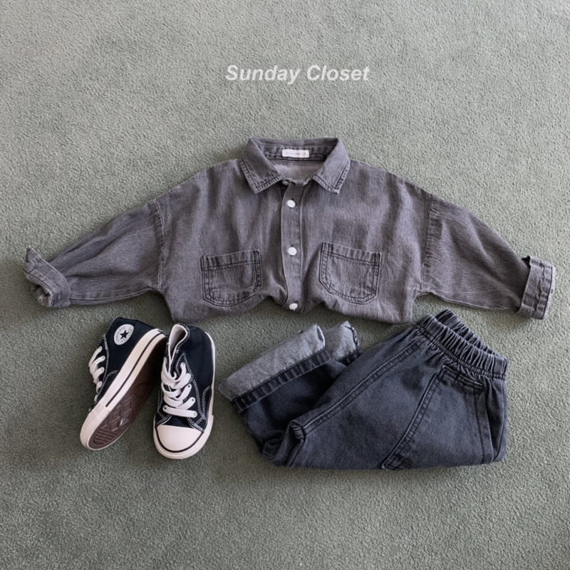 Sunday Closet - Korean Children Fashion - #toddlerclothing - Sundar Denim Shirt - 10